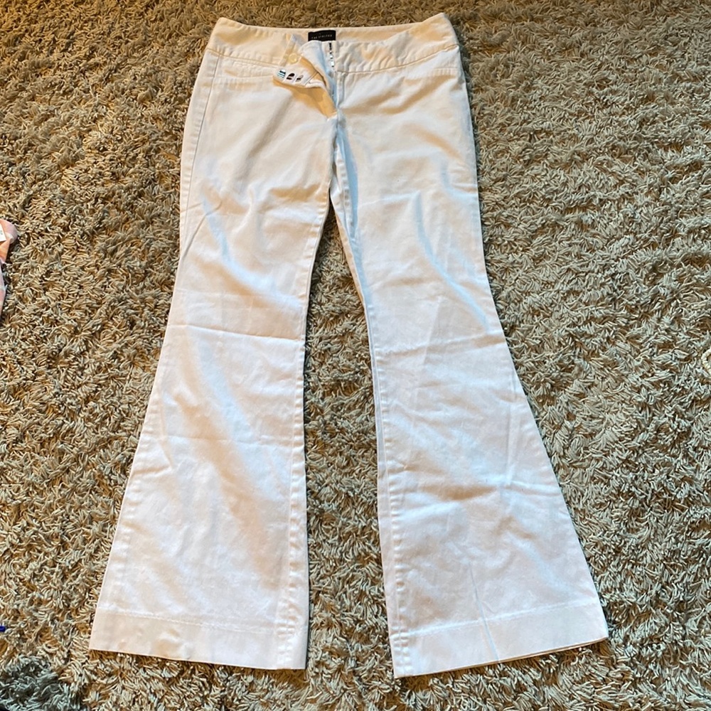 White Drew Fit Jeans